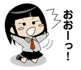 Japanese school girl ver2 sticker #672248