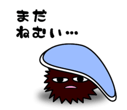 echinus and jellyfish sticker #673469
