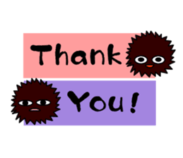 echinus and jellyfish sticker #673488