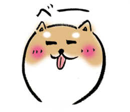Feeling of Japanese Shiba inu sticker #673549