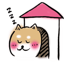 Feeling of Japanese Shiba inu sticker #673555