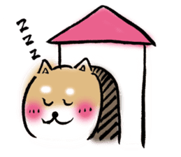 Feeling of Japanese Shiba inu sticker #673555