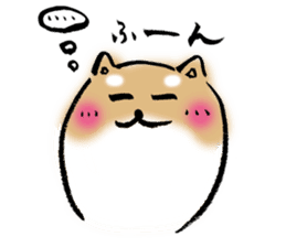 Feeling of Japanese Shiba inu sticker #673557