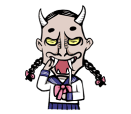 Cute! Wisdom maiden(No text version) sticker #673938