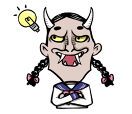 Cute! Wisdom maiden(No text version) sticker #673940