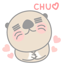 Otter be a good friend sticker #674186