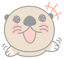 Otter be a good friend sticker #674188