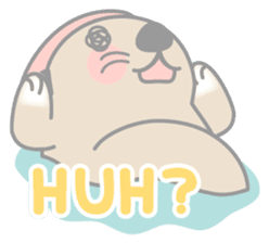 Otter be a good friend sticker #674189