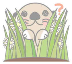Otter be a good friend sticker #674190