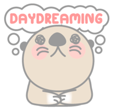 Otter be a good friend sticker #674191