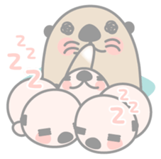 Otter be a good friend sticker #674193