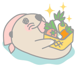 Otter be a good friend sticker #674194