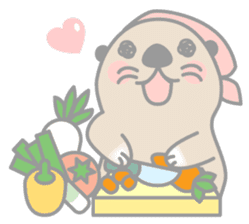 Otter be a good friend sticker #674195