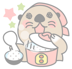 Otter be a good friend sticker #674197