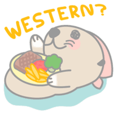 Otter be a good friend sticker #674199