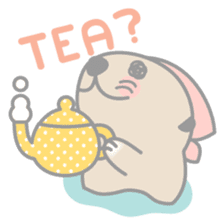 Otter be a good friend sticker #674200