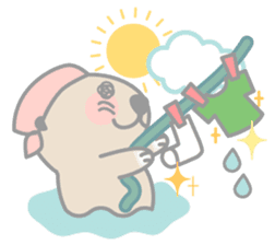 Otter be a good friend sticker #674208