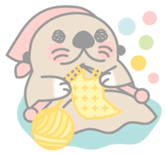 Otter be a good friend sticker #674210