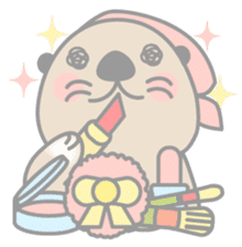 Otter be a good friend sticker #674217