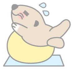 Otter be a good friend sticker #674220