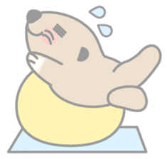 Otter be a good friend sticker #674220