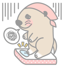 Otter be a good friend sticker #674221