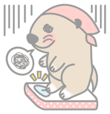 Otter be a good friend sticker #674221