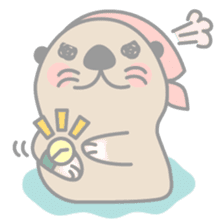 Otter be a good friend sticker #674224