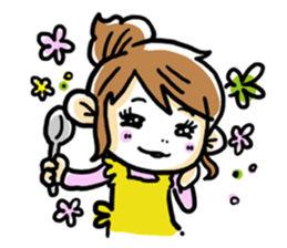 Happy Mom!!2~Done getting angry always~ sticker #674350