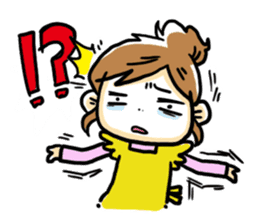 Happy Mom!!2~Done getting angry always~ sticker #674364