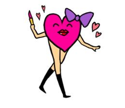 NicoNico! Heart-chan sticker #674775