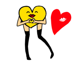 NicoNico! Heart-chan sticker #674782