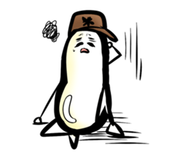 Clerk of cute rice shop sticker #674994