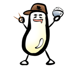 Clerk of cute rice shop sticker #675002