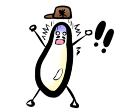 Clerk of cute rice shop sticker #675003