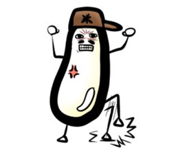 Clerk of cute rice shop sticker #675016