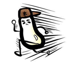 Clerk of cute rice shop sticker #675017