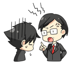 Physically fit! Powerful boys!! sticker #675428