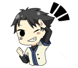 Physically fit! Powerful boys!! sticker #675437