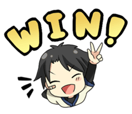 Physically fit! Powerful boys!! sticker #675444