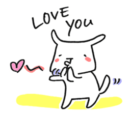shiro-inu Reaction sticker #676209