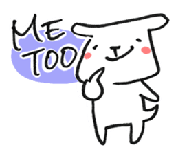 shiro-inu Reaction sticker #676210