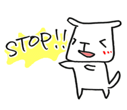 shiro-inu Reaction sticker #676219