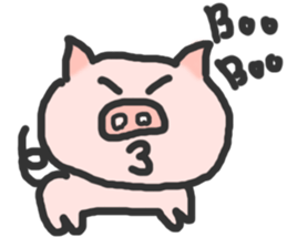 Lovely Pig sticker #676467