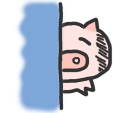 Lovely Pig sticker #676487