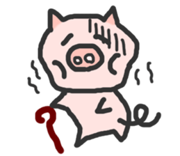 Lovely Pig sticker #676496