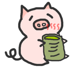 Lovely Pig sticker #676499