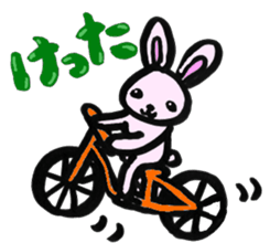 Gifu Words Rabbit sticker #676981