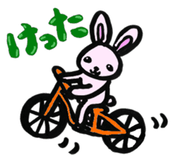 Gifu Words Rabbit sticker #676981