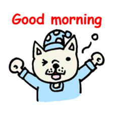 French bulldog's message sticker. sticker #677106